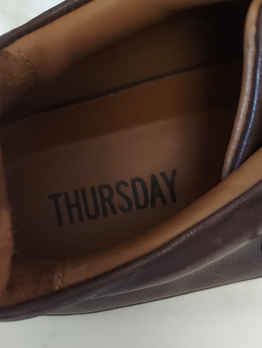 Thursday Boot Company Premier Low Top Brown Leather Sneaker Mens 9.5 - Picture 8 of 10